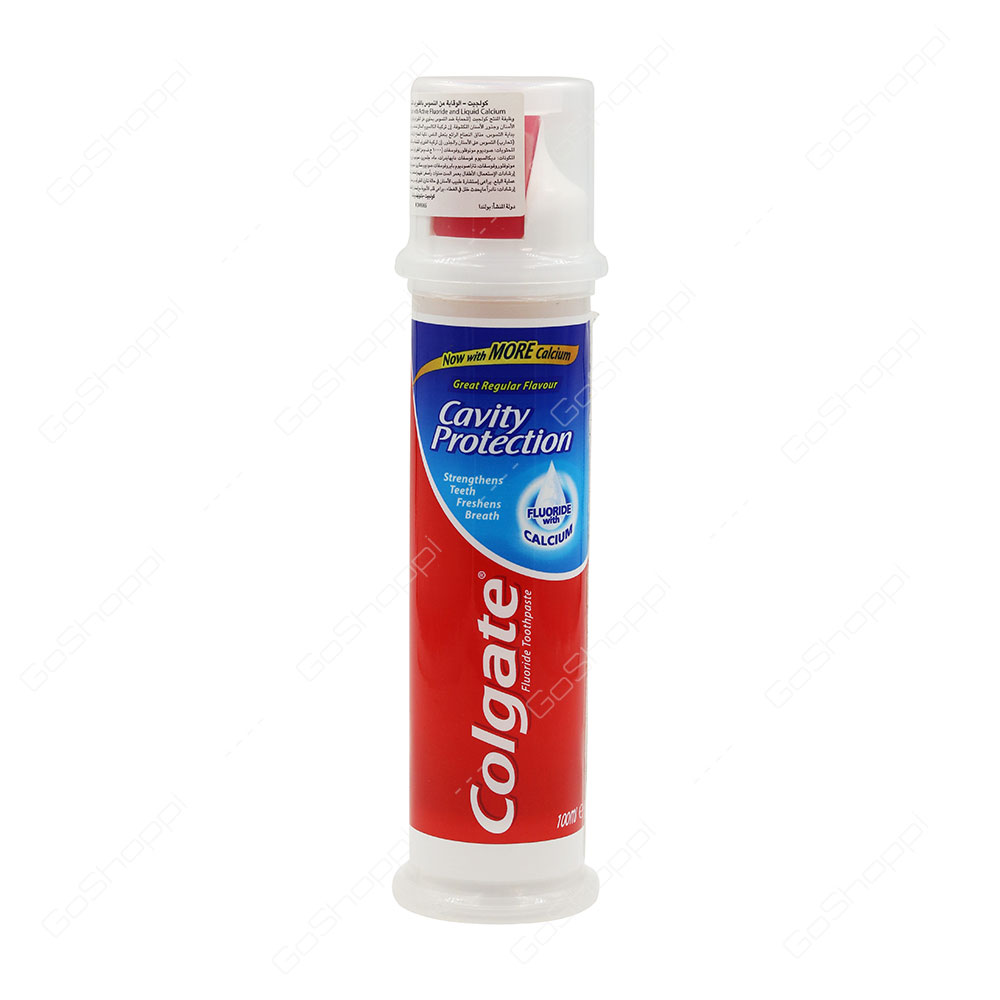 Colgate Cavity Protection Fluoride With Calcium Toothpaste 100 ml